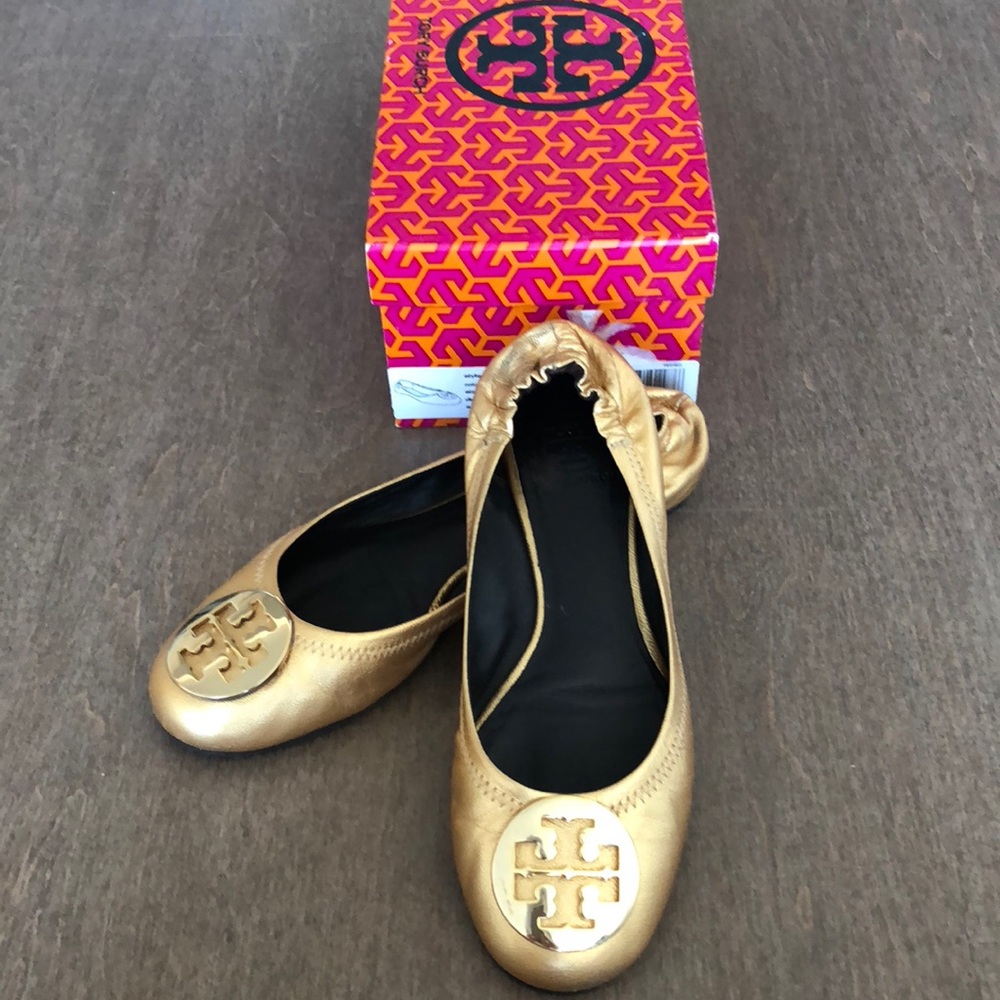 Tory Burch Reva Flats size 8